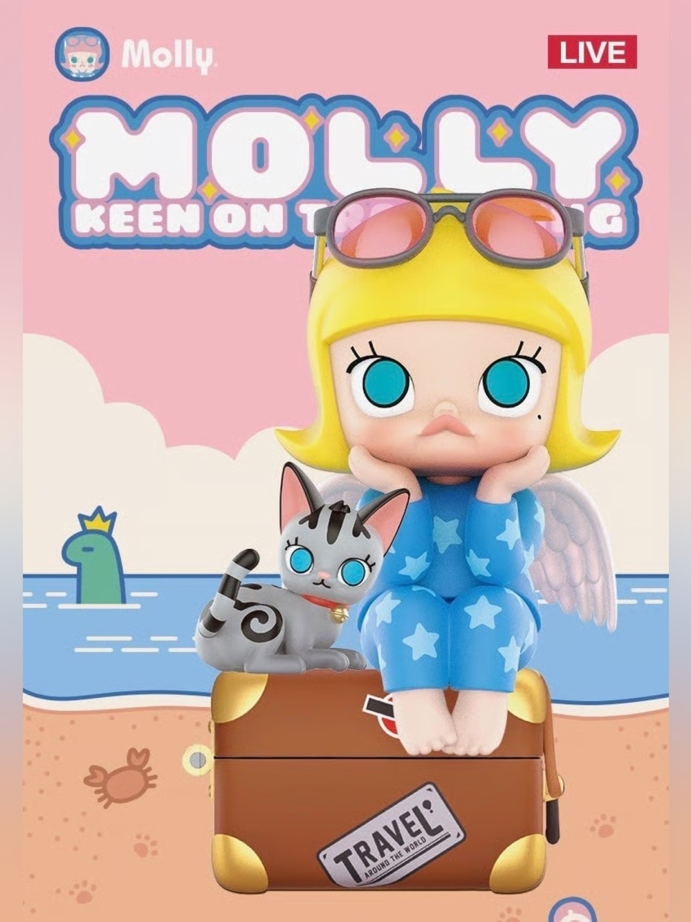 ❌❌ SOLD Molly Keen On Traveling NIB